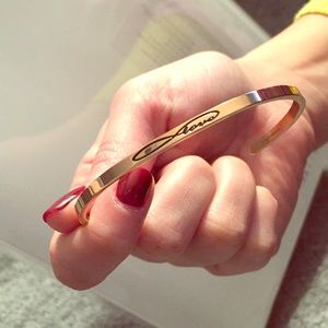 Infinite Love Cuff  Mantra Band